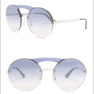 Prada 36mm Round Sunglasses